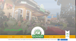 Desktop Screenshot of gasthof-donner.at